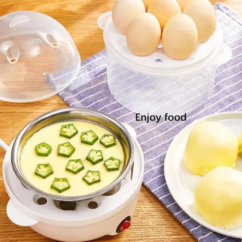 Electric Egg Cooker Double Layer Egg Steamer Poacher Breakfast Maker Mini
Opens in a new window or t