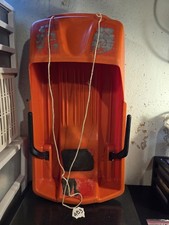 Toboggan Sled Vintage - Brake Handles - String - Single Seat