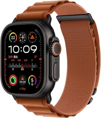 Nylon Sport Strap Compatible with Apple Watch Ultra 49mm Series 10