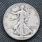 1945-D Walking Liberty Half Dollar - Circulated  #N1693