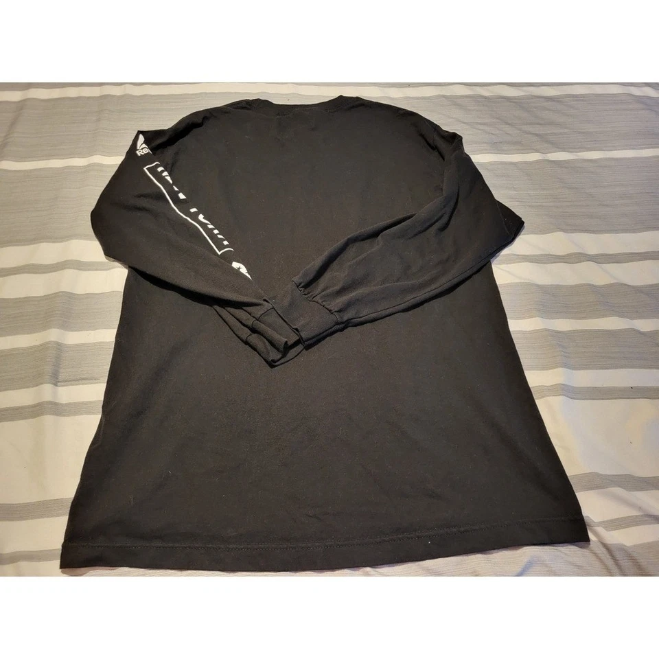Camisa Reebok UFC New York Manga Larga - Talla L, Camiseta Negra Gráfica Foto 4 de 4