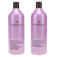 Pureology Hydrate Sheer Shampoo 33.8 oz & Hydrate Sheer Conditioner 33.8 oz