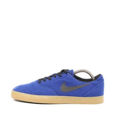 Nike Herren SB Check Canvas Sneaker Blau Low-Top Sohle Skateboarding EU 41