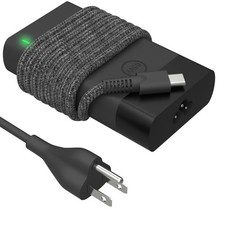 New Slim 65W Power Cord Adapter Compatible with HP Laptop Charger USB C Compu...