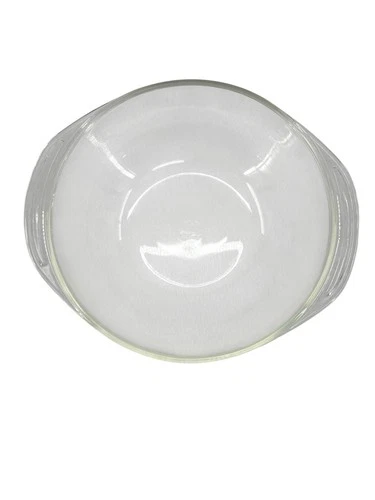 Vintage PYREX Bakeware 024 Clear Glass 2qt Round Casserole Mix Serve Bowl