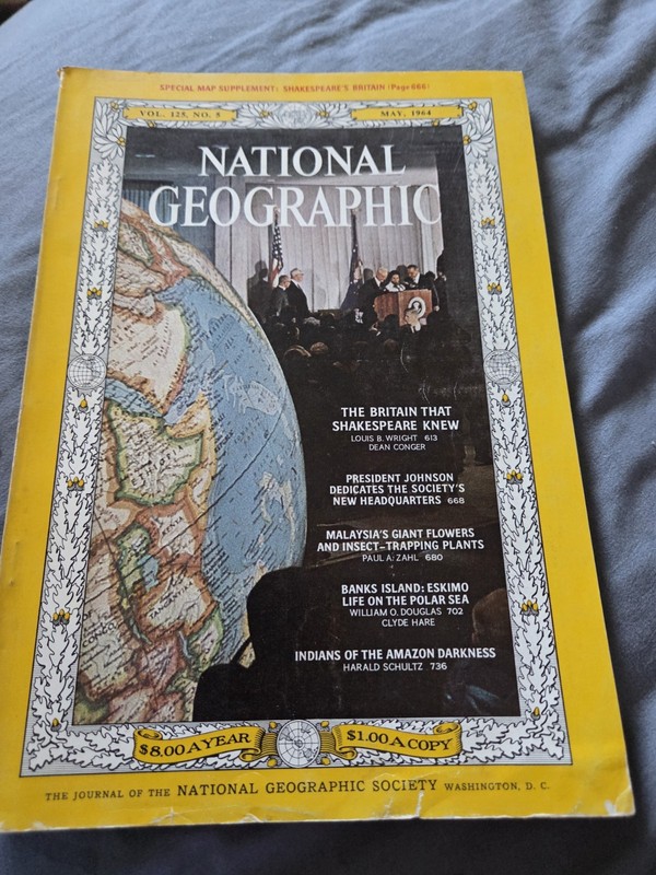 National Geographic May 1964