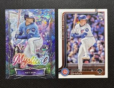 Matt Shaw Rookie Lot - Mystical Foil RC & Base RC - 2025 Topps Update Series