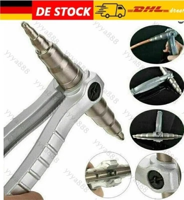 Rohraufweiter-Set 11-teilig – 7 Aufweitköpfe 10–28 Mm, Rohrabschneider 4–28 Mm, Entgratwerkzeug – In Tragetasche