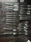 38 Piece Wallace Sterling Silver Flatware Set