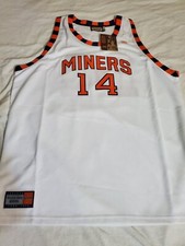 VINTAGE NATE TINY ARCHIBALD 1968-70 TEXAS EL PASO UTEP MINERS JERSEY SZ 4XL NWT