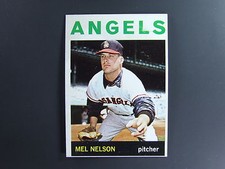 Mel Nelson Garry Roggenburk Mike Shannon 1964 Topps Wrong Back Error