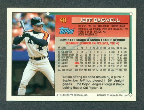 1994 Topps Baseball  ***Your Choice***  Buy More and Save Up to 50%! - Picture 35 of 345
