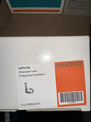 Vigour Clivia Reserve Papierhalter CLIV06/2-01 verchromt  (CO-R1)