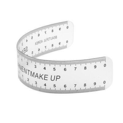 Augenbrauenpflege Balance Schablone Permanent Make up Messen Lineal Zubehör