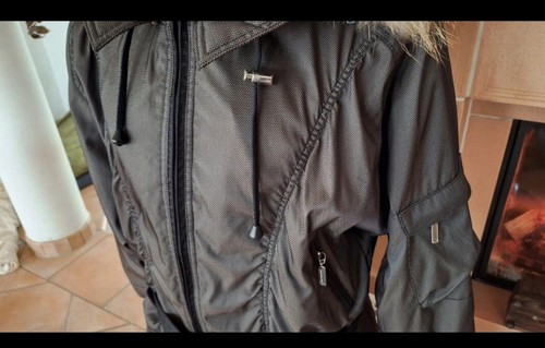 Wow Skijacke Funktionsjacke Damenjacke Winterjacke Pelz Jacke M 38 40 Braun - Bild 2 von 5