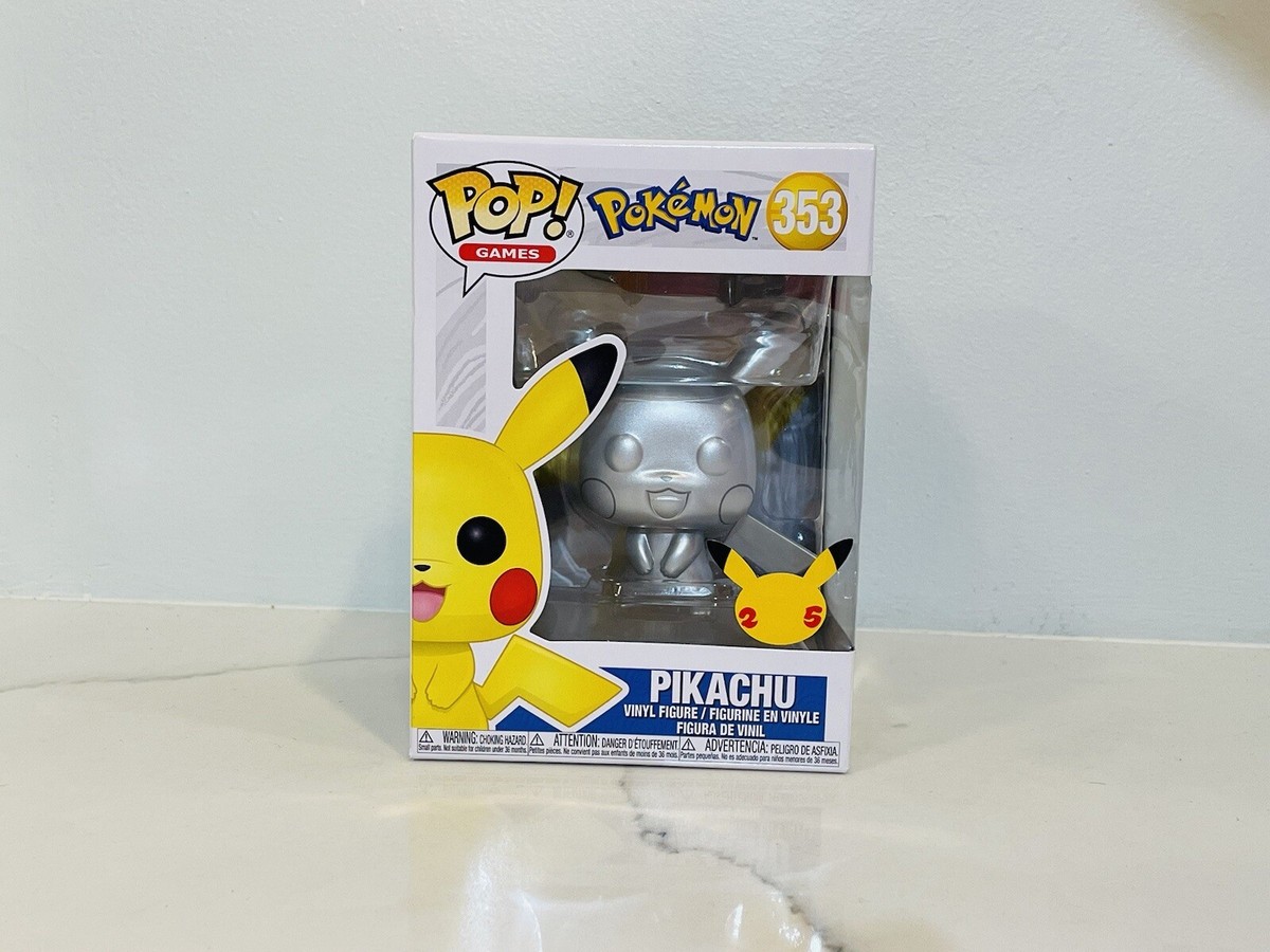 Funko Pop! Games: Pokemon 25th Anniversary - Pikachu #353 NEW WITH