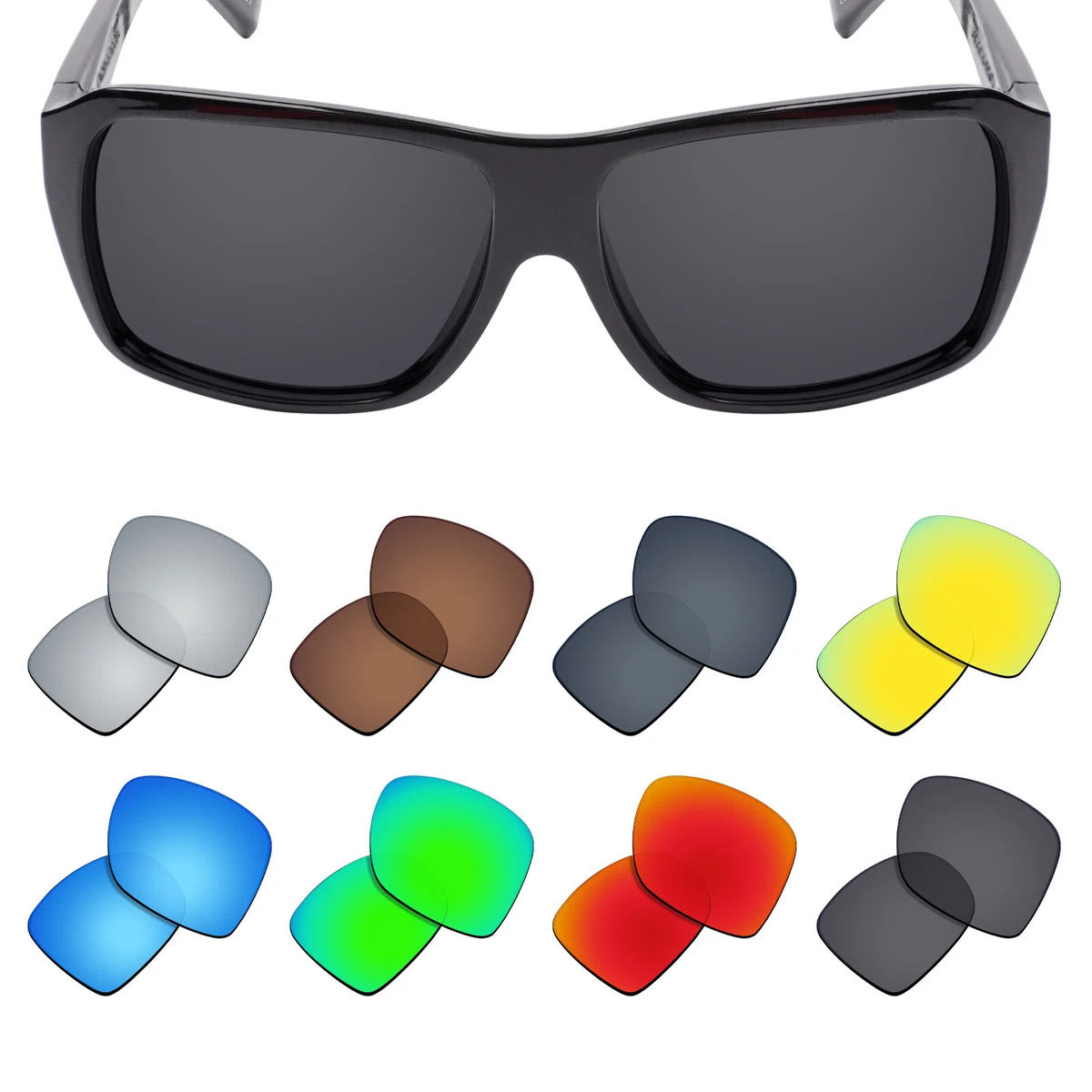 POLARIZED Replacement Lens for Electric Capt Ahab Sunglasses Multiple Options