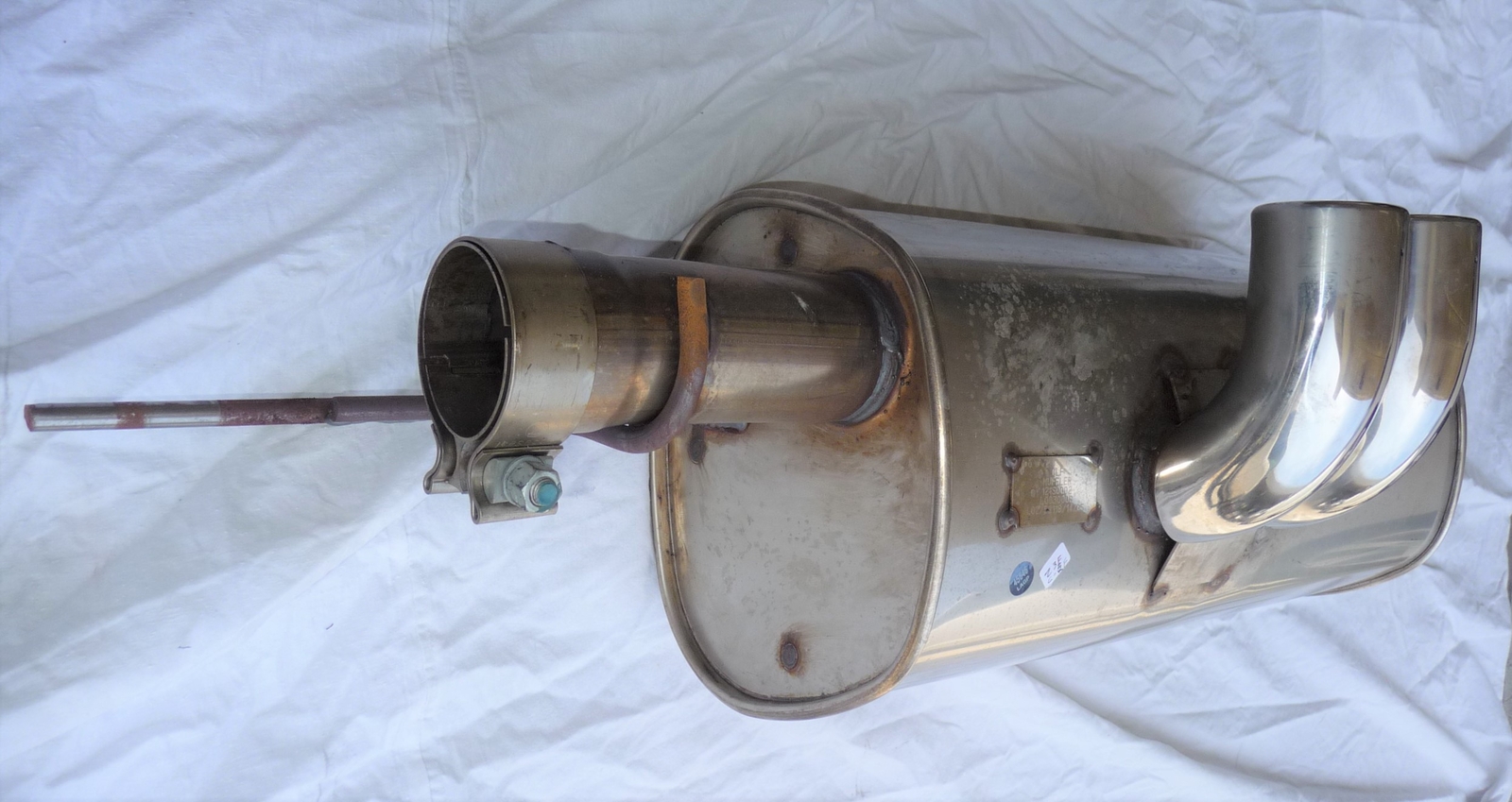 05-10 Lotus Exige 6-Speed CLF Muffler Silencer Exhaust (Level2) LOTAC05335 OEM