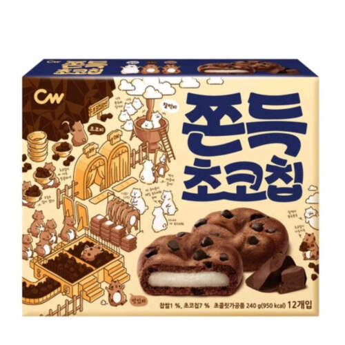 CW Chocochip Cookie 240g (Korea)