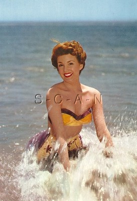 Original Vintage 1950s-60s French Risque Pinup PC- Bikini