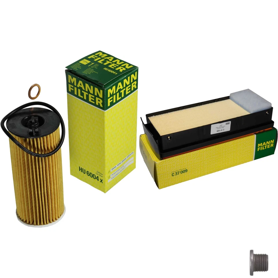 MANN-FILTER Inspektionspaket Filterset für BMW X3 xDrive30d xDrive35d 5er