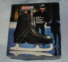 New in Box CCM Youth Black Competitor Figure Skates Size 1 Unused High Quality
