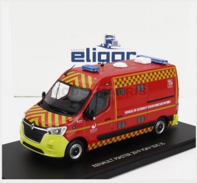 ELIGOR 118007 Renault - Master Van Vsav Sdis 35 Vehicule De Secours Et D'Assista