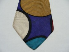 GEOFFREY BEENE - Abstract - Made in USA - 100 SILK Neck Tie 