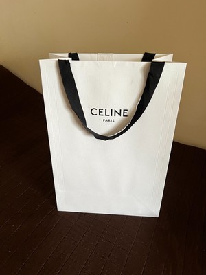 Celine 100% echt Papier Shopper Tragetasche Geschenktüte SCHNÄPPCHEN!
