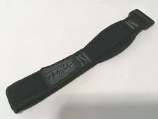 Medium/Large Black 16-20mm Black Nylon Watch Band Fits Ironman Triathlon 30 Lap