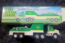 1993 BP Toy Race Car Carrier Die-Cast Limited Edition Working Lights