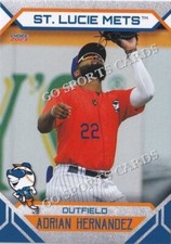 2023 St Lucie Mets Adrian Hernandez RC Rookie New York Mets Minor League DR