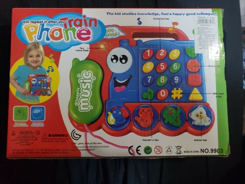 Bebe Growth Repeat After You Train Phone Musical Kids New - Picture 2 of 2