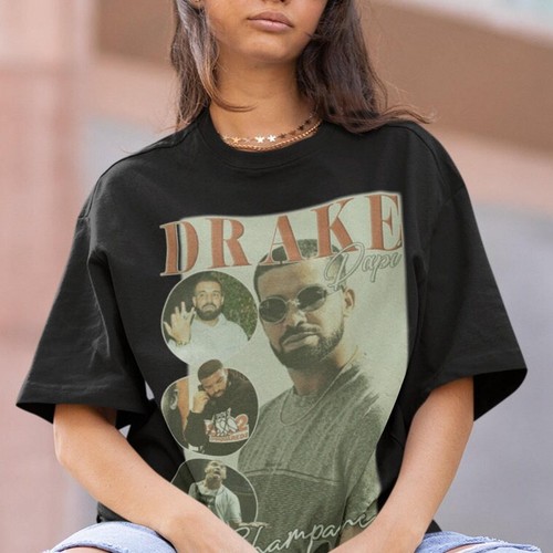 Drake Hiphop TShirt Drake Sweatshirt Vintage Drake RnB Rapper Drake 3 ...