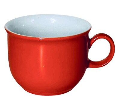 Seltmann Weiden Bavaria Germany 10328 Orange Porcelain Cappuccino Cup NEW