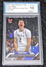 2024 Topps Bowman U Now Cooper Flagg ACC Scoring Mark RC Card #44 GEM MINT 10
