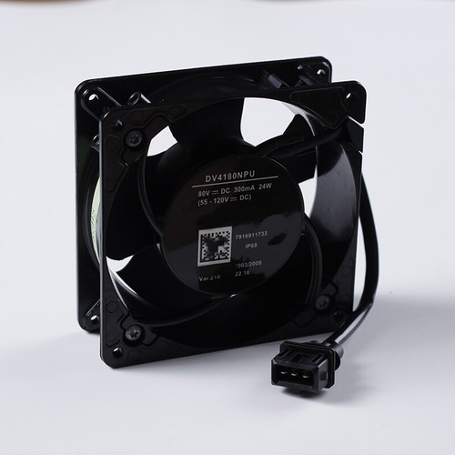 1PCS New DV4180NPU 80V 24W For Linde Forklift Cooling Fan 7918911733 with Plug - Afbeelding 1 van 1