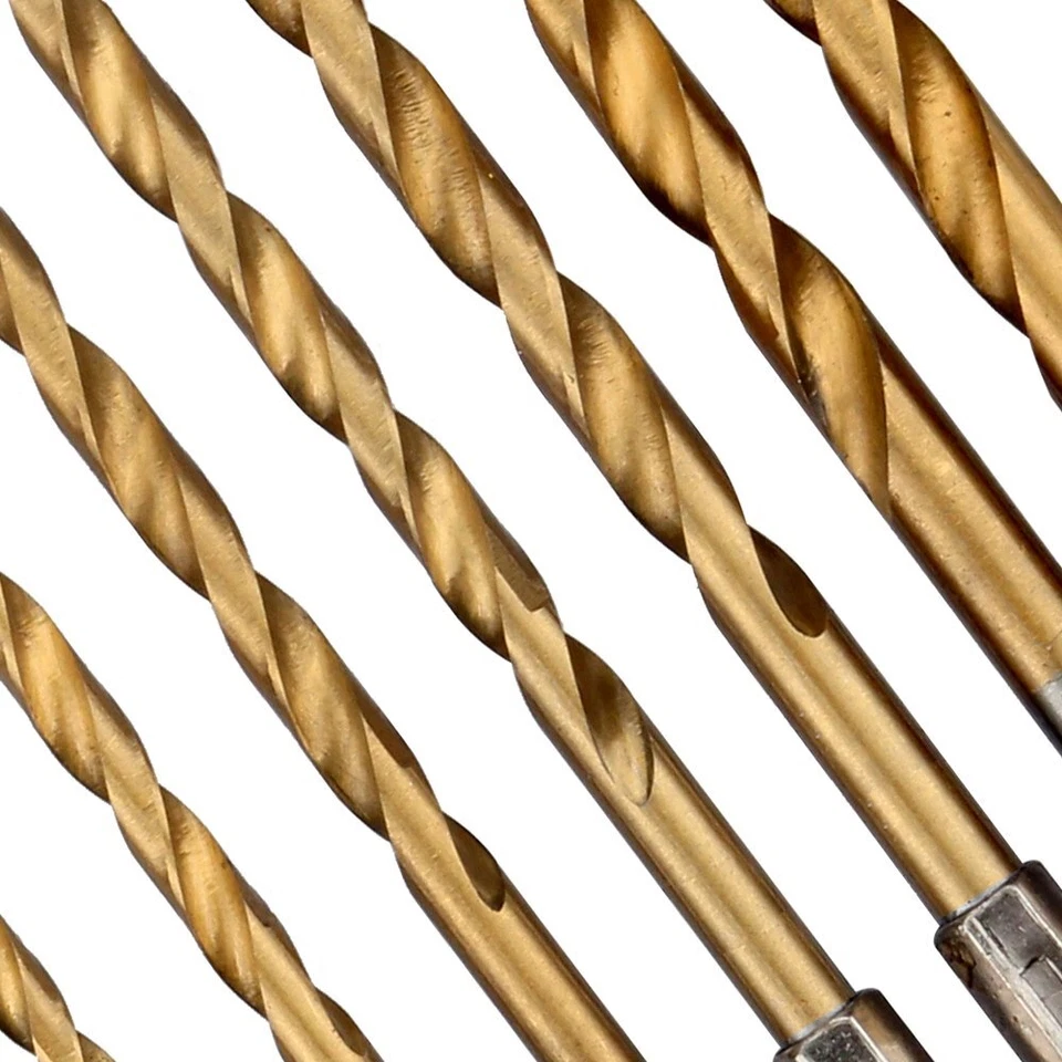 13 Stück HSS Bohrer Set 1/4" Sechskantschaft Akkuschrauber Satz 1.5 mm - 6.5 mm - Bild 4 von 4