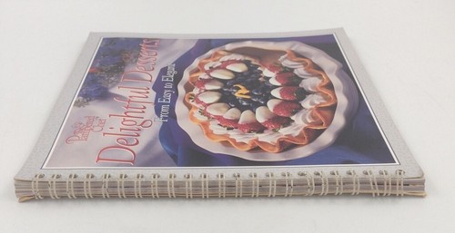 The Pampered Chef Delightful Desserts Paperback Cookbook 128 Pages CR 2001 - Imagen 3 de 11