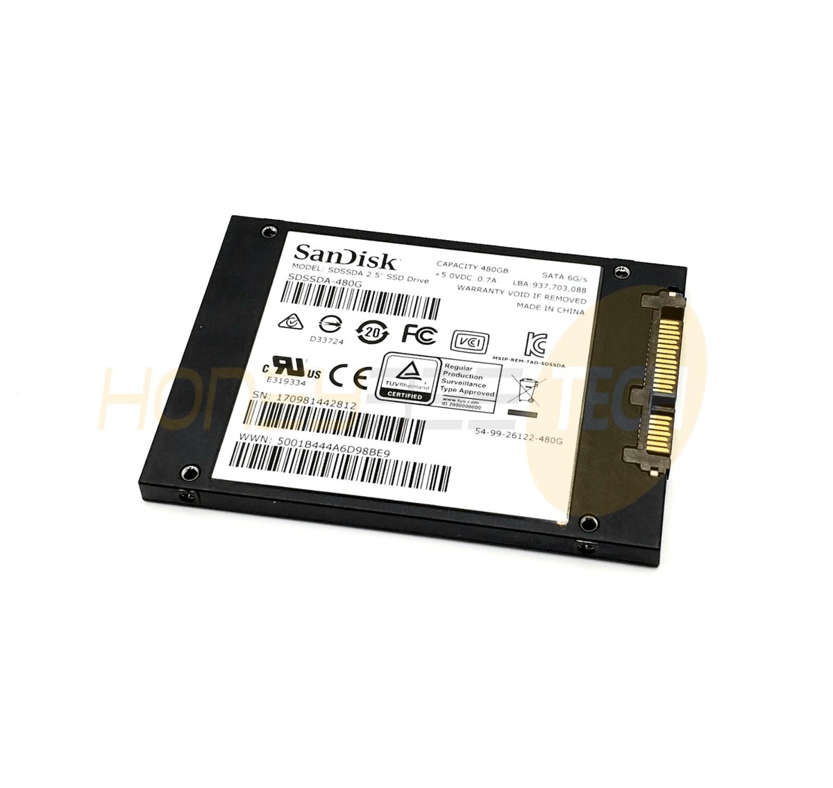 SANDISK INTERNAL 480GB 2.5