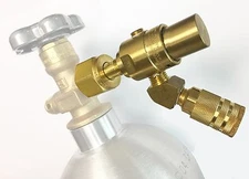 CO2 Cylinder Tank 150psi Fixed Flow Regulator DIY Tire Inflator Jeep Offroad OBA