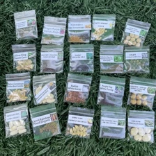 20 Packets of Vegetable Seeds Combo +2 Mystery Seeds
