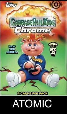 2020 ATOMIC REFRACTOR Garbage Pail Kids CHROME 3 U pick Complete Your Set GPK