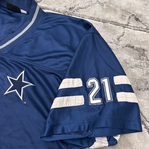 Vtg 1996 CMP NFL Dallas Cowboys Team Sport Mesh Football Jersey - XL Mens 90s - Picture 6 of 12