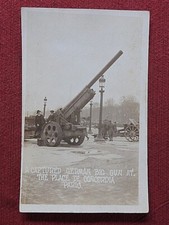 WW1 Emporer William Oder Paris Gewehr RPPC Deutsche Artillerie Der Platzieren De