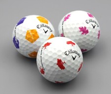 3 Callaway Chrome Soft Truvis Custom Logo Mix CT73