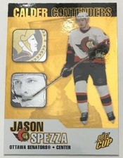 JASON SPEZZA - 2003-03 Pacific Quest For The Cup - Calder Contenders Insert