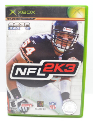 NFL 2K3 (Microsoft Xbox, 2002) Sega Sports ESPN Complete Tested & Working