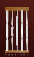 Geländerstäbe Geländer Holz  Treppensprossen  Treppen   Rundstäbe Säule  Sprosse