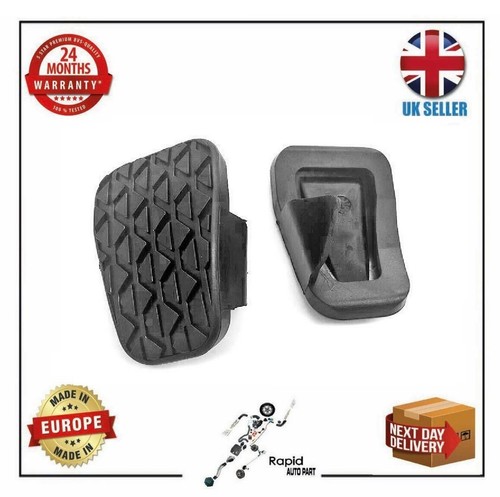 Pedal Cover Pads Clutch & Brake Rubber For Ford Fiesta 2008 Onwards Ey162457Aa - Picture 4 of 7